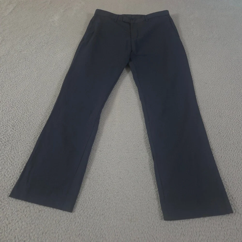Banana Republic Pants Mens 32x32 Navy Slim Performance Stretch Marzotto Italian